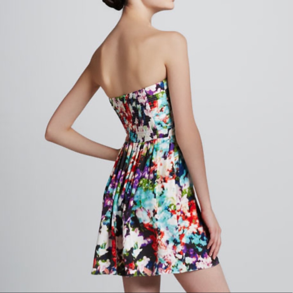 Parker NY Floral Lily Dress Size S